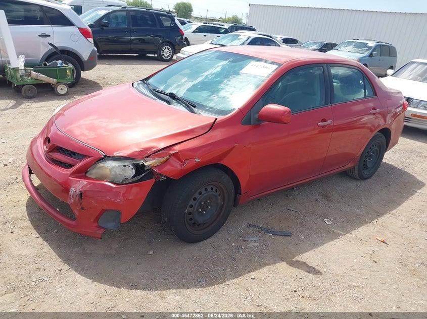 2012 Toyota Corolla VIN 2T1BU4EE8CC814481 IAAI salvage auction — FRONT END, Salvage (Arizona), sold $1,950 on 2026-07-09 (photo 2)