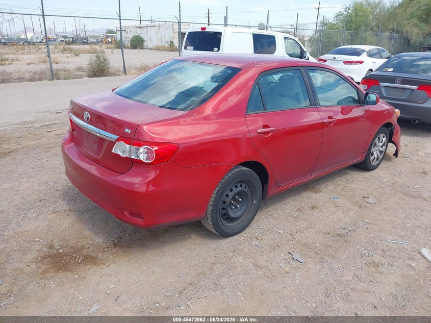 2012 Toyota Corolla VIN 2T1BU4EE8CC814481 IAAI salvage auction — FRONT END, Salvage (Arizona), sold $1,950 on 2026-07-09 (photo 4)