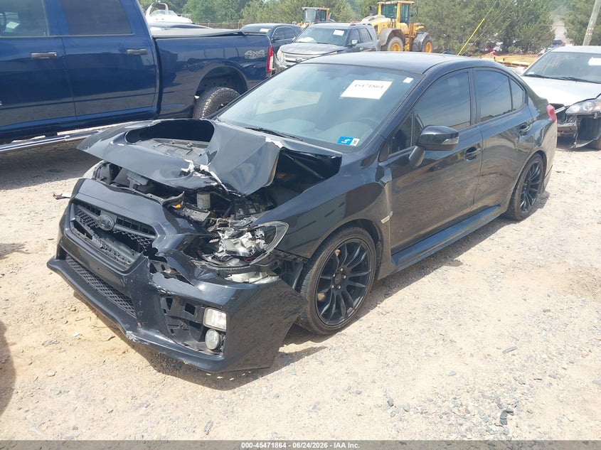 2016 Subaru Wrx VIN JF1VA1N66G8818016 IAAI salvage auction — FRONT END, Salvage Title, sold $75 on 2026-07-27 (photo 2)