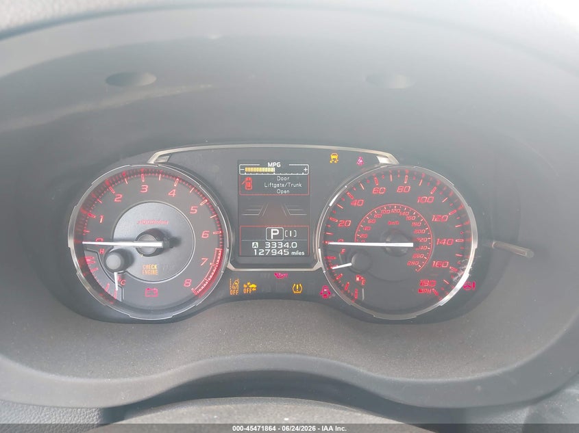 2016 Subaru Wrx VIN JF1VA1N66G8818016 IAAI salvage auction — FRONT END, Salvage Title, sold $75 on 2026-07-27 (photo 7)
