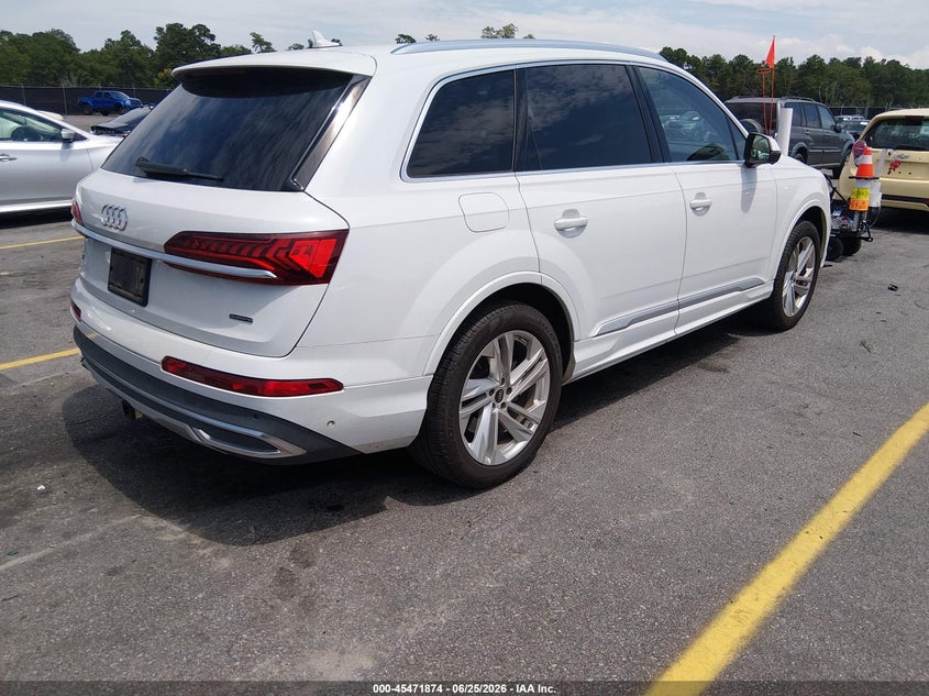 2022 Audi Q7 VIN WA1LXBF79ND018709 IAAI salvage auction — LEFT SIDE, Salvage Title, sold $16,200 on 2026-07-29 (photo 4)