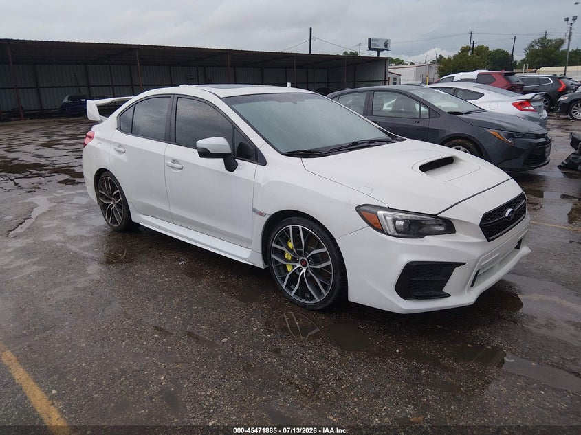 2020 Subaru Wrx sti VIN JF1VA2Y61L9816065 IAAI salvage auction — WATER/FLOOD, Salvage (Texas), sold $25 on 2026-07-29 (photo 1)
