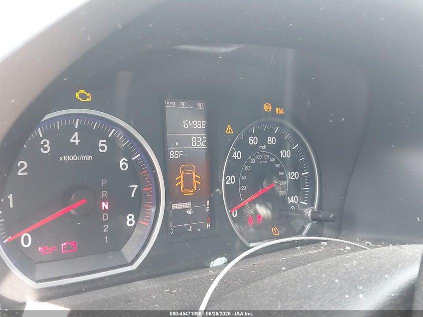 2008 Honda Cr-v VIN JHLRE48798C075746 IAAI salvage auction — ROLLOVER, Salvage (Utah), sold $400 on 2026-07-30 (photo 7)