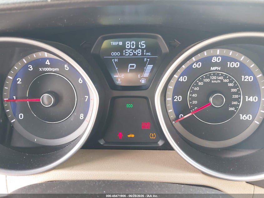 2013 Hyundai Elantra VIN KMHDH4AE1DU974088 IAAI salvage auction — SUSPENSION, Salvage (Texas), sold $475 on 2026-07-29 (photo 7)