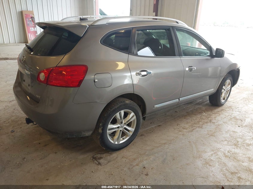 2015 Nissan VIN JN8AS5MVXFW262247 IAAI salvage auction — LEFT SIDE, Clear (Michigan), sold $425 on 2026-07-14 (photo 4)