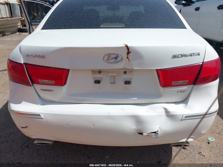 2009 Hyundai Sonata VIN 5NPEU46F99H427111 IAAI salvage auction — NORMAL WEAR, Original (Texas), sold $475 on 2026-07-07 (photo 6)