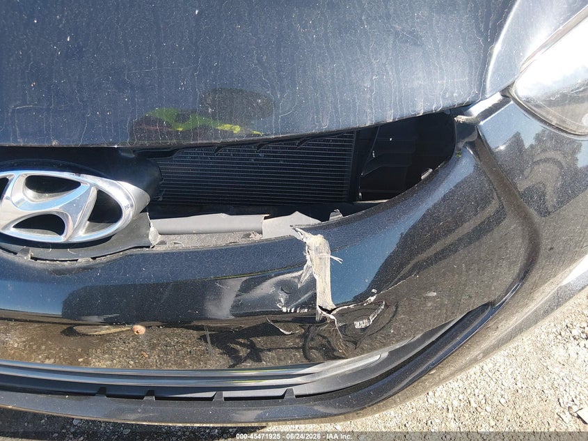 2011 Hyundai Elantra VIN KMHDH4AE4BU120029 IAAI salvage auction — NORMAL WEAR, Clear (Pennsylvania), sold $500 on 2026-07-27 (photo 6)