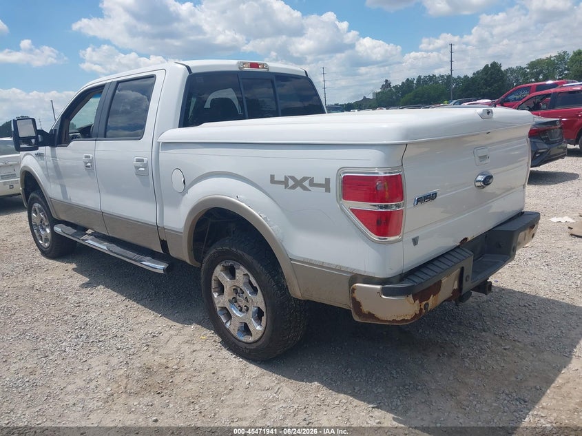 2009 Ford F-150 VIN 1FTPW14V99FB30894 IAAI salvage auction — NORMAL WEAR, Original (Ohio), sold $1,100 on 2026-08-02 (photo 3)