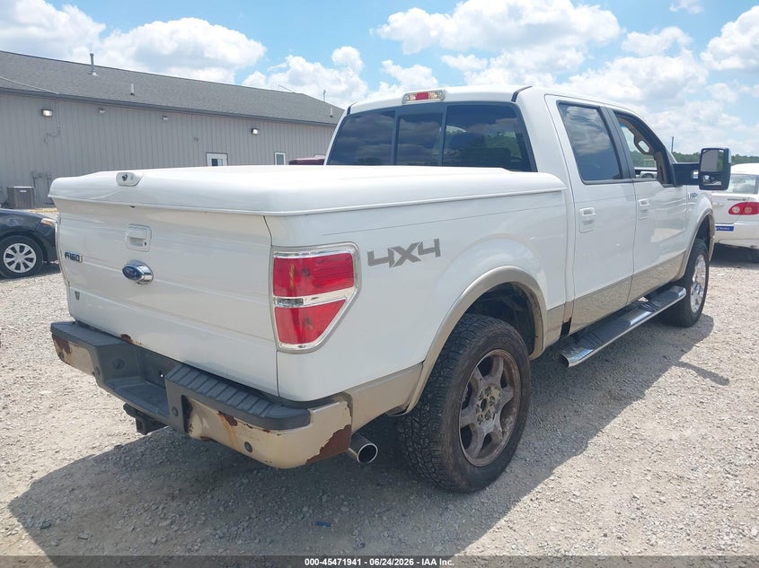 2009 Ford F-150 VIN 1FTPW14V99FB30894 IAAI salvage auction — NORMAL WEAR, Original (Ohio), sold $1,100 on 2026-08-02 (photo 4)