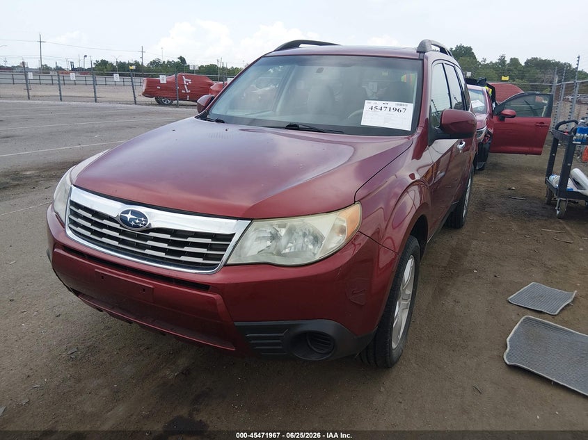 2010 Subaru Forester VIN JF2SH6CC0AH914666 IAAI salvage auction — WATER/FLOOD, Salvage (Louisiana), sold $300 on 2026-07-20 (photo 2)