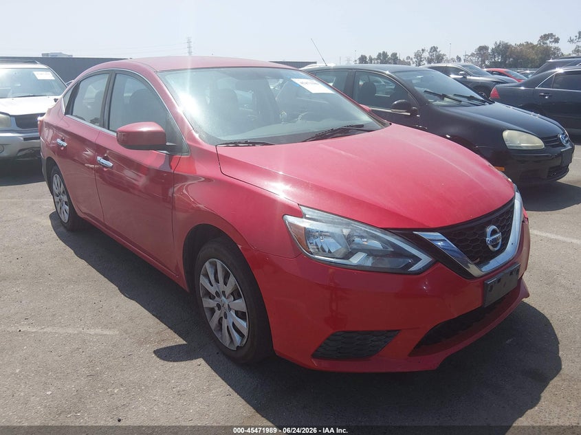 2017 Nissan Sentra VIN 3N1AB7AP5HL686024 IAAI salvage auction — NORMAL WEAR, Clear - Dealer Only (California), sold $1,750 on 2026-07-09 (photo 1)