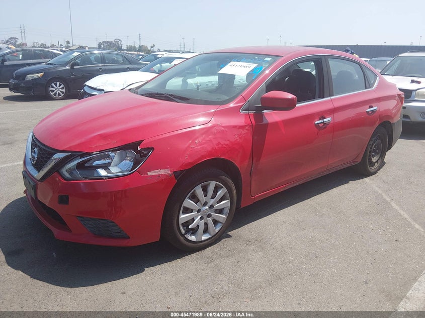 2017 Nissan Sentra VIN 3N1AB7AP5HL686024 IAAI salvage auction — NORMAL WEAR, Clear - Dealer Only (California), sold $1,750 on 2026-07-09 (photo 2)