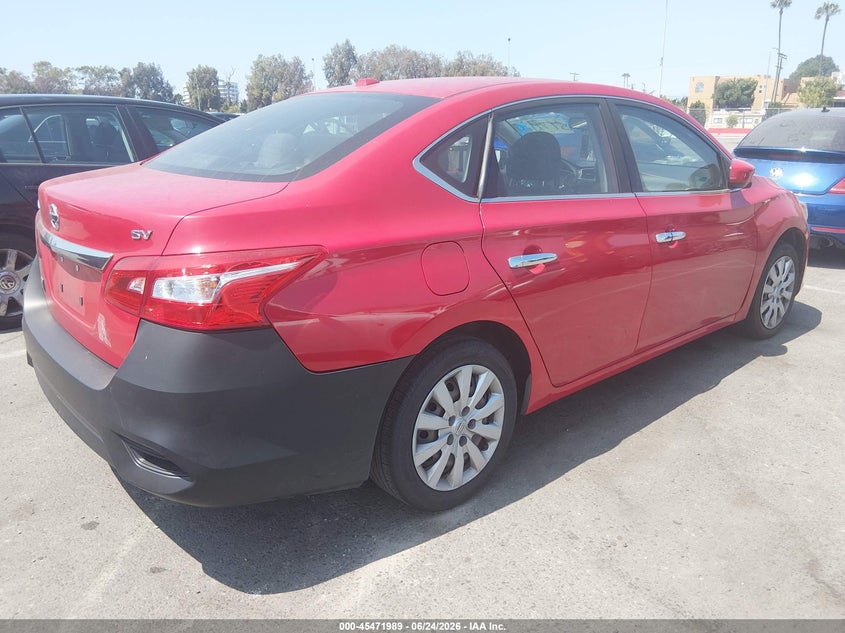 2017 Nissan Sentra VIN 3N1AB7AP5HL686024 IAAI salvage auction — NORMAL WEAR, Clear - Dealer Only (California), sold $1,750 on 2026-07-09 (photo 4)