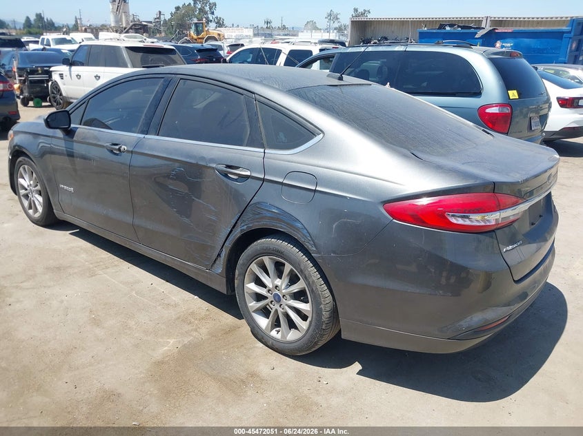 2017 Ford Fusion VIN 3FA6P0LU1HR286155 IAAI salvage auction — LEFT SIDE, Clear - Dealer Only (California), sold $550 on 2026-07-09 (photo 3)
