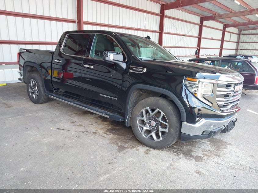 2022 Gmc VIN 1GTUUDED4NZ535814 IAAI salvage auction — LEFT FRONT, Mv-907A (New York), sold $10,400 on 2026-07-09 (photo 1)