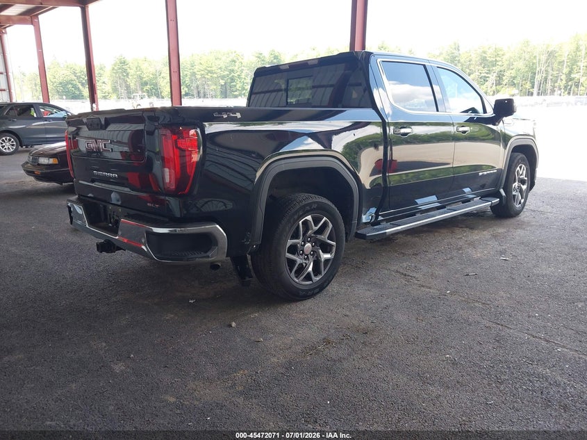 2022 Gmc VIN 1GTUUDED4NZ535814 IAAI salvage auction — LEFT FRONT, Mv-907A (New York), sold $10,400 on 2026-07-09 (photo 4)