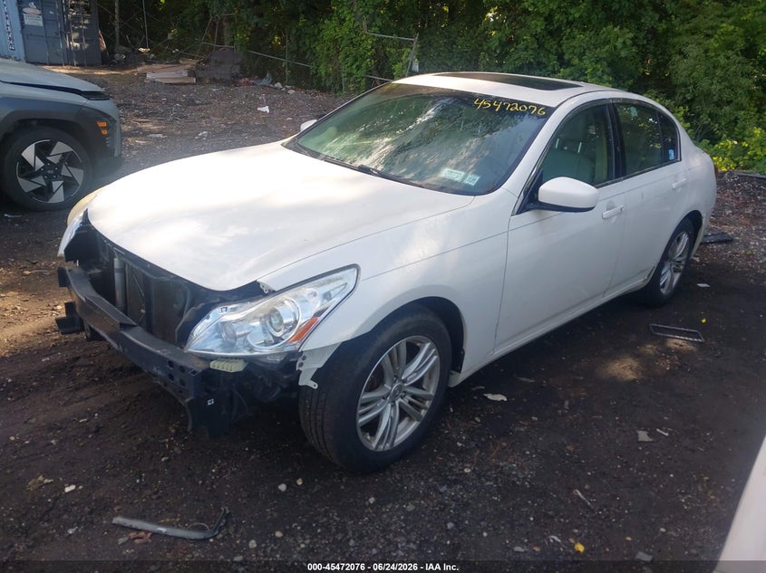 2011 Infiniti G VIN JN1CV6AR9BM350515 IAAI salvage auction — NORMAL WEAR, Clear (New York), sold $575 on 2026-07-28 (photo 2)
