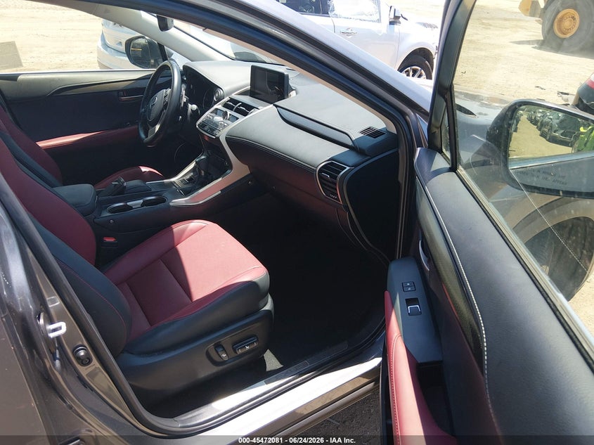 2021 Lexus Nx VIN JTJGARBZ1M2187686 IAAI salvage auction — LEFT REAR, Salvage (California), sold $8,325 on 2026-07-29 (photo 5)