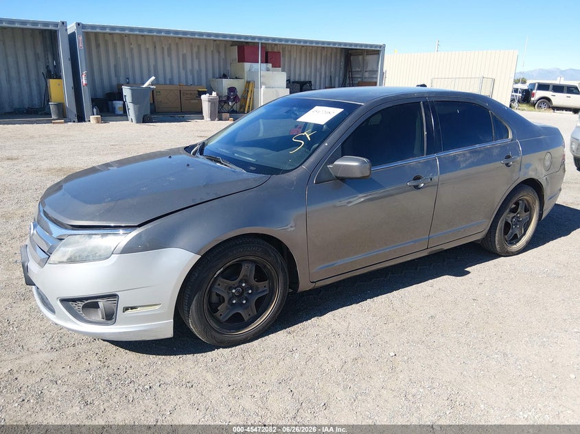2011 Ford Fusion VIN 3FAHP0HA3BR281117 IAAI salvage auction — LEFT REAR, Salvage (California), sold $375 on 2026-07-09 (photo 2)