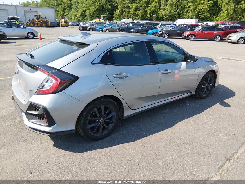 2021 Honda Civic VIN SHHFK7H62MU425876 IAAI salvage auction — LEFT FRONT, Salvage (Connecticut), sold $5,000 on 2026-07-30 (photo 4)
