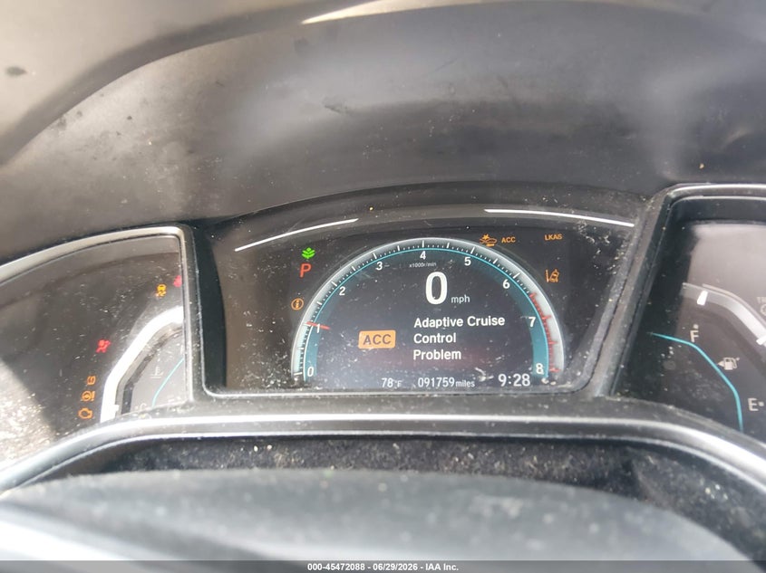 2021 Honda Civic VIN SHHFK7H62MU425876 IAAI salvage auction — LEFT FRONT, Salvage (Connecticut), sold $5,000 on 2026-07-30 (photo 7)