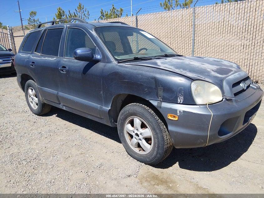 2005 Hyundai Santa fe VIN KM8SC73D45U005785 IAAI salvage auction — RIGHT REAR, Regular (Nevada), sold $100 on 2026-07-17 (photo 1)