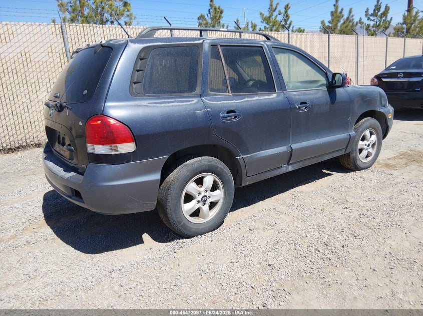 2005 Hyundai Santa fe VIN KM8SC73D45U005785 IAAI salvage auction — RIGHT REAR, Regular (Nevada), sold $100 on 2026-07-17 (photo 4)