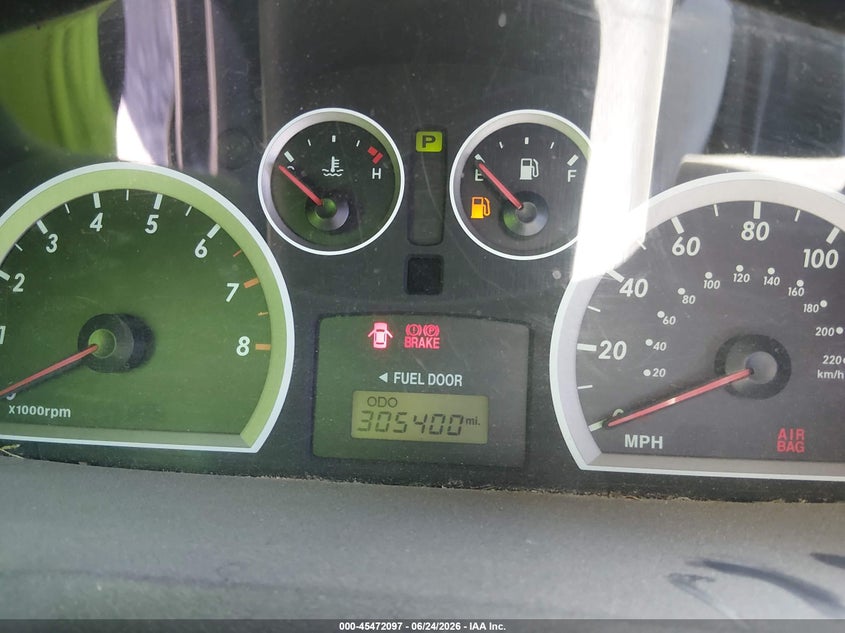 2005 Hyundai Santa fe VIN KM8SC73D45U005785 IAAI salvage auction — RIGHT REAR, Regular (Nevada), sold $100 on 2026-07-17 (photo 7)