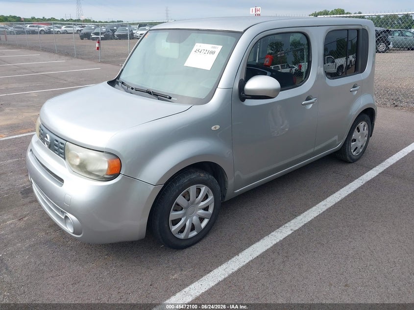 2010 Nissan Cube VIN JN8AZ2KR2AT164906 IAAI salvage auction — NORMAL WEAR, Clear (Tennessee), sold $325 on 2026-07-21 (photo 2)