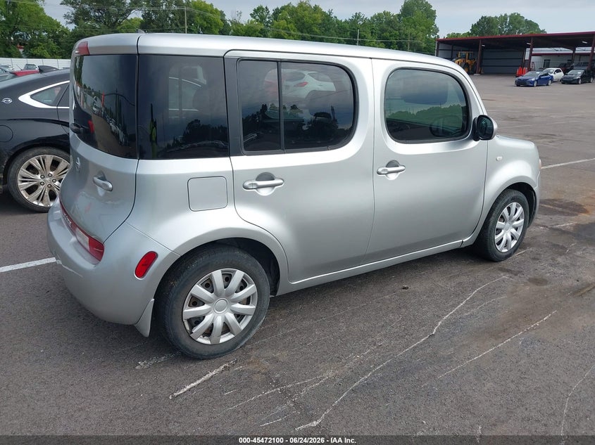 2010 Nissan Cube VIN JN8AZ2KR2AT164906 IAAI salvage auction — NORMAL WEAR, Clear (Tennessee), sold $325 on 2026-07-21 (photo 4)