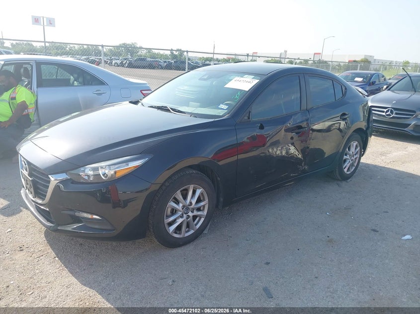 2018 Mazda 3 VIN 3MZBN1U70JM194192 IAAI salvage auction — REAR END, Original (Texas), sold $2,700 on 2026-08-01 (photo 2)