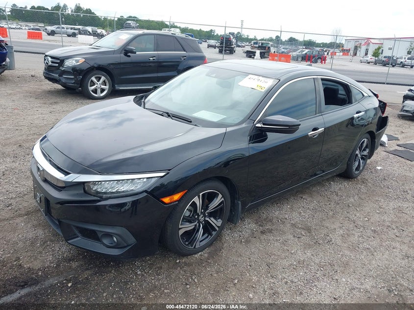 2018 Honda Civic VIN JHMFC1F91JX018446 IAAI salvage auction — REAR END, Salvage (South Carolina), sold $25 on 2026-07-29 (photo 2)
