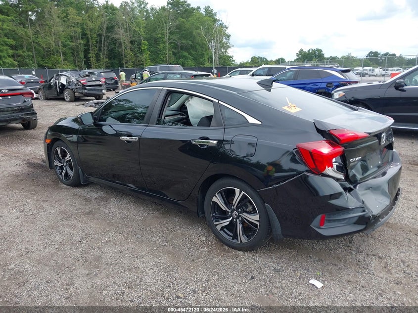 2018 Honda Civic VIN JHMFC1F91JX018446 IAAI salvage auction — REAR END, Salvage (South Carolina), sold $25 on 2026-07-29 (photo 3)