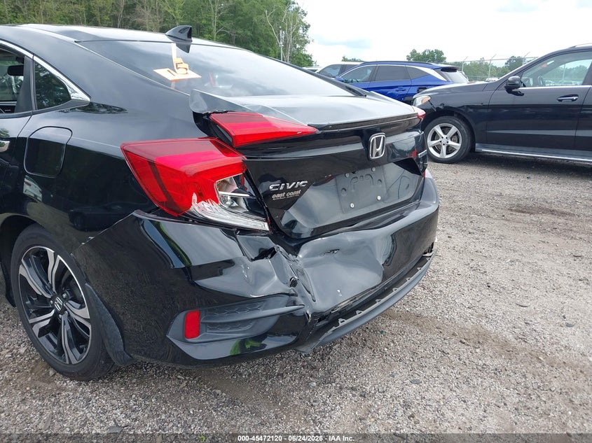 2018 Honda Civic VIN JHMFC1F91JX018446 IAAI salvage auction — REAR END, Salvage (South Carolina), sold $25 on 2026-07-29 (photo 6)