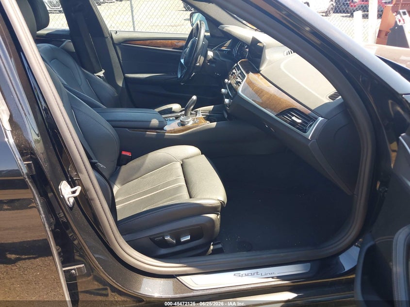 2017 BMW 5er VIN WBAJE7C37HG479229 IAAI salvage auction — LEFT REAR, Salvage (New Jersey), sold $6,400 on 2026-08-03 (photo 5)