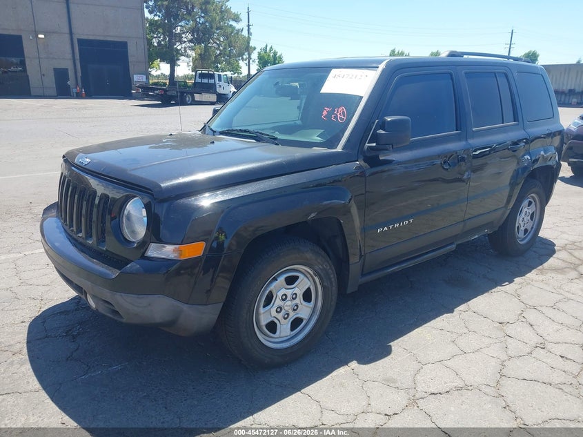 2016 Jeep Liberty (patriot) VIN 1C4NJPBA8GD537266 IAAI salvage auction — SIDE, Salvage (California), sold $1,000 on 2026-07-09 (photo 2)