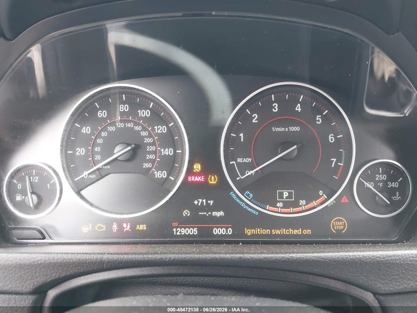 2016 BMW 3er VIN WBA8E3G55GNT78946 IAAI salvage auction — LEFT FRONT, Salvage (Connecticut), sold $1,800 on 2026-08-13 (photo 7)