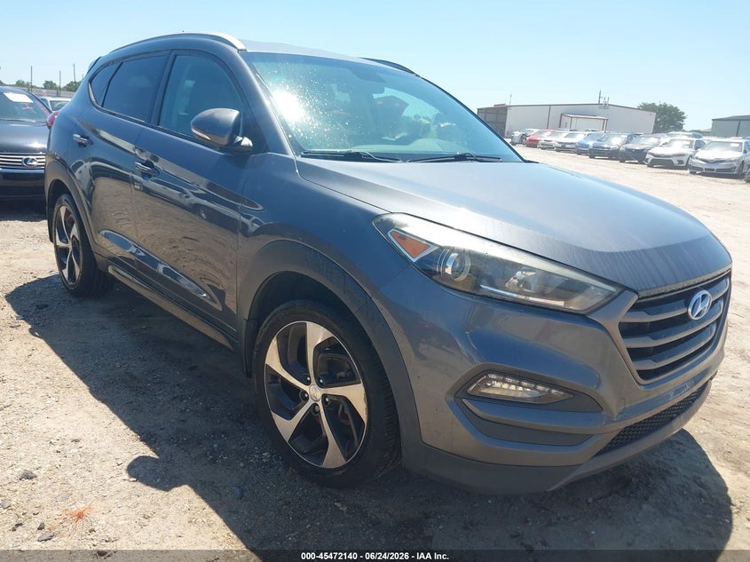 2016 Hyundai Tucson VIN KM8J33A27GU179164 IAAI salvage auction — NORMAL WEAR, Clear (Florida), sold $3,150 on 2026-07-28 (photo 1)
