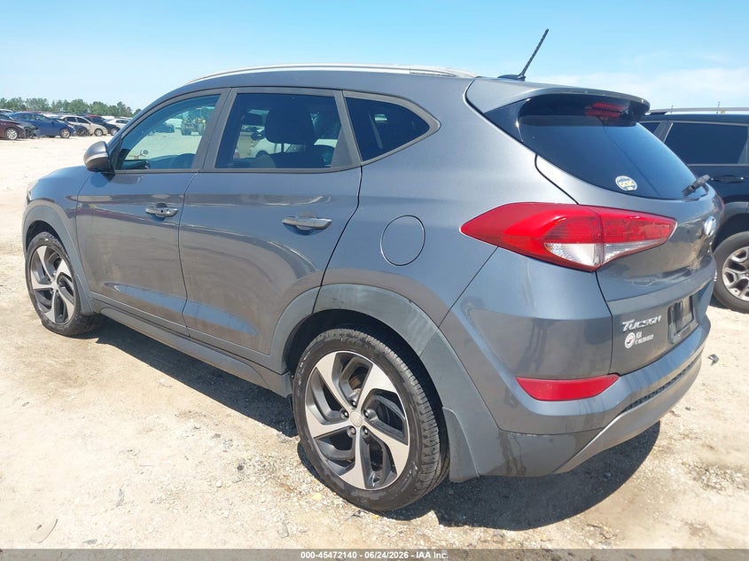 2016 Hyundai Tucson VIN KM8J33A27GU179164 IAAI salvage auction — NORMAL WEAR, Clear (Florida), sold $3,150 on 2026-07-28 (photo 3)