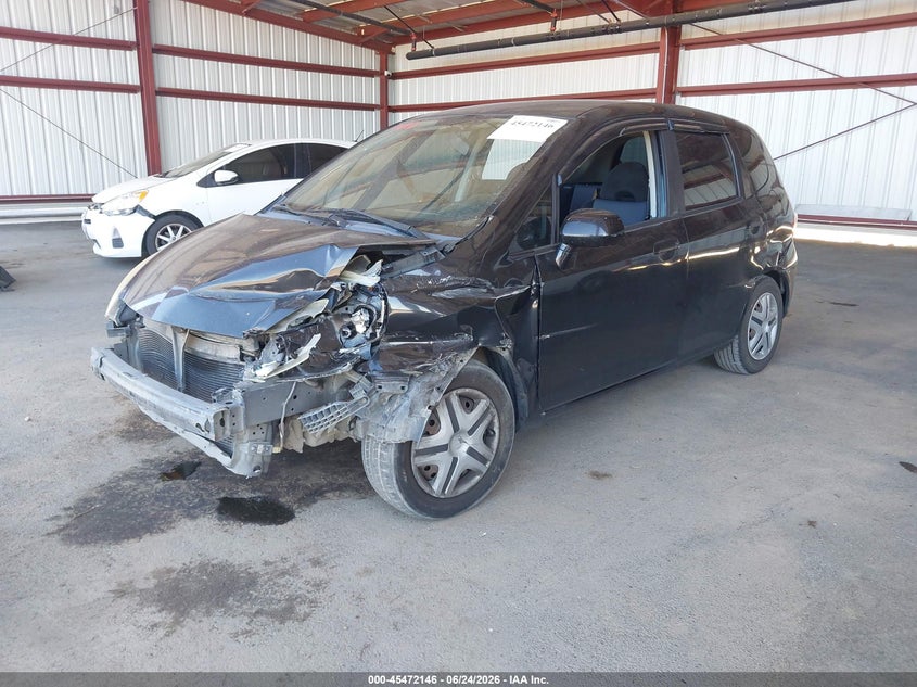 2007 Honda Fit VIN JHMGD38427S018542 IAAI salvage auction — FRONT END, Salvage (California), sold $25 on 2026-07-28 (photo 2)