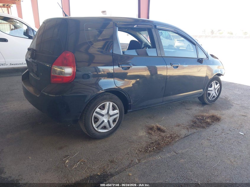 2007 Honda Fit VIN JHMGD38427S018542 IAAI salvage auction — FRONT END, Salvage (California), sold $25 on 2026-07-28 (photo 4)