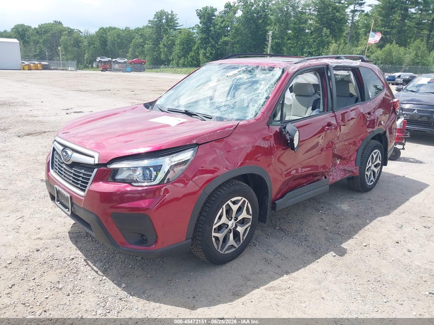 2019 Subaru Forester VIN JF2SKAEC7KH461424 IAAI salvage auction — SIDE, Salvage (Massachusetts), sold $1,675 on 2026-07-24 (photo 2)