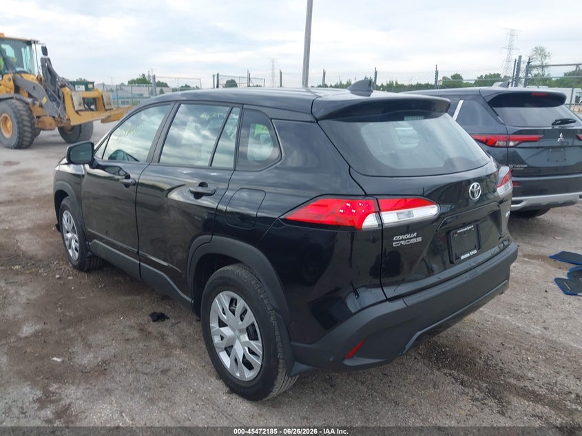 2023 Toyota Corolla cross VIN 7MUAAABG9PV044769 IAAI salvage auction — RIGHT FRONT, Salvage (Wisconsin), sold $6,100 on 2026-07-21 (photo 3)