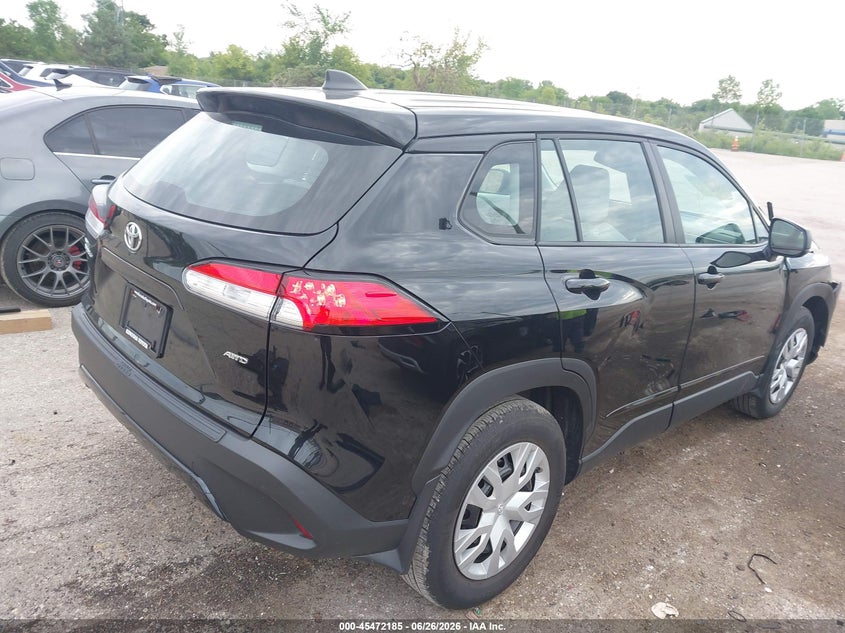 2023 Toyota Corolla cross VIN 7MUAAABG9PV044769 IAAI salvage auction — RIGHT FRONT, Salvage (Wisconsin), sold $6,100 on 2026-07-21 (photo 4)