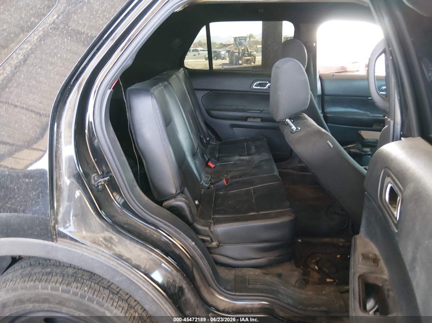 2016 Ford Police interceptor utility VIN 1FM5K8AR6GGC08070 IAAI salvage auction — NORMAL WEAR, Clear-Dealer Only (Arizona), sold $1,000 on 2026-07-14 (photo 8)