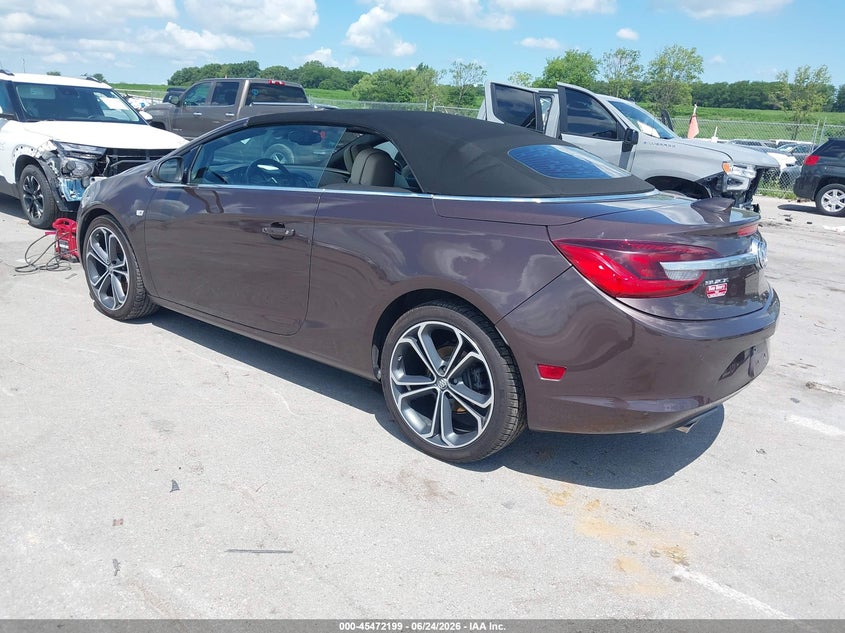 2017 Buick Cascada VIN W04WH3N53HG017381 IAAI salvage auction — SIDE, Salvage Title, sold $900 on 2026-07-28 (photo 3)