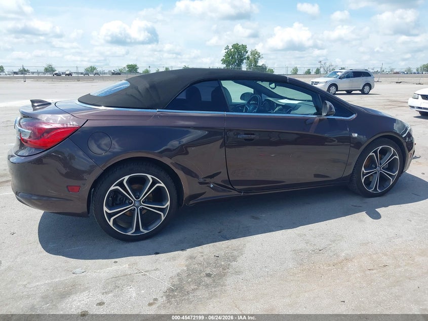 2017 Buick Cascada VIN W04WH3N53HG017381 IAAI salvage auction — SIDE, Salvage Title, sold $900 on 2026-07-28 (photo 6)