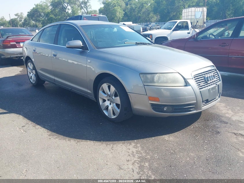 2006 Audi A6 VIN WAUDH74F56N078803 IAAI salvage auction — NORMAL WEAR, Clear (Utah), sold $275 on 2026-07-23 (photo 1)