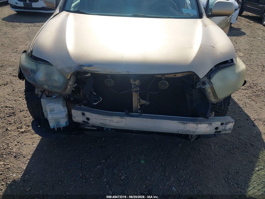 2008 Toyota Highlander VIN JTEES43A982056073 IAAI salvage auction — FRONT END, Clear (New York), sold $1,300 on 2026-07-21 (photo 6)