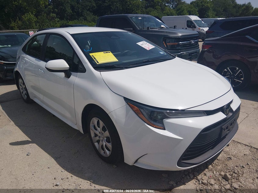 2025 Toyota Corolla VIN 5YFB4MDE2SP238595 IAAI salvage auction — REAR END, Enterprise Vehicles Clear Only (Texas), sold $13,250 on 2026-07-06 (photo 1)